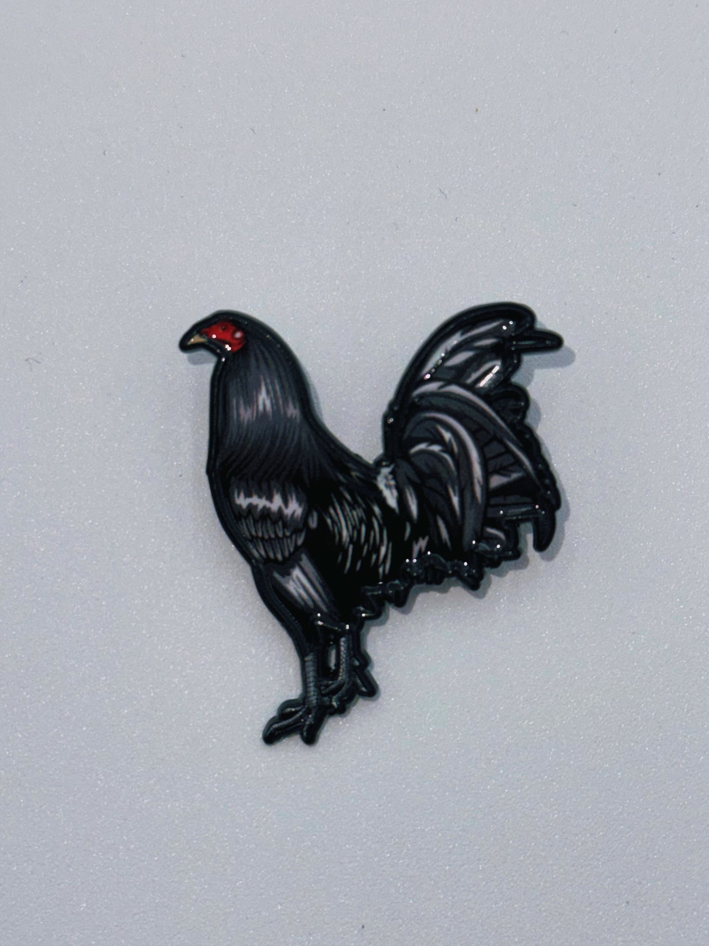 Pin gallo Negró/gris