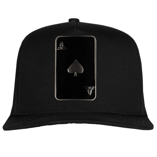 Poker EE Black On Black Jc Hats