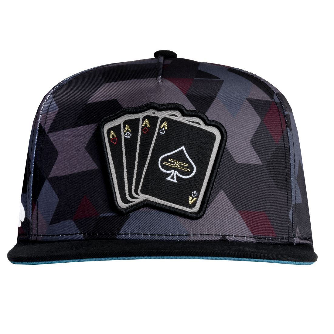 Poker blue Jc Hats