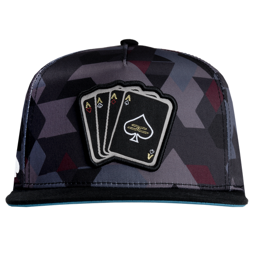Poker blue Jc Hats