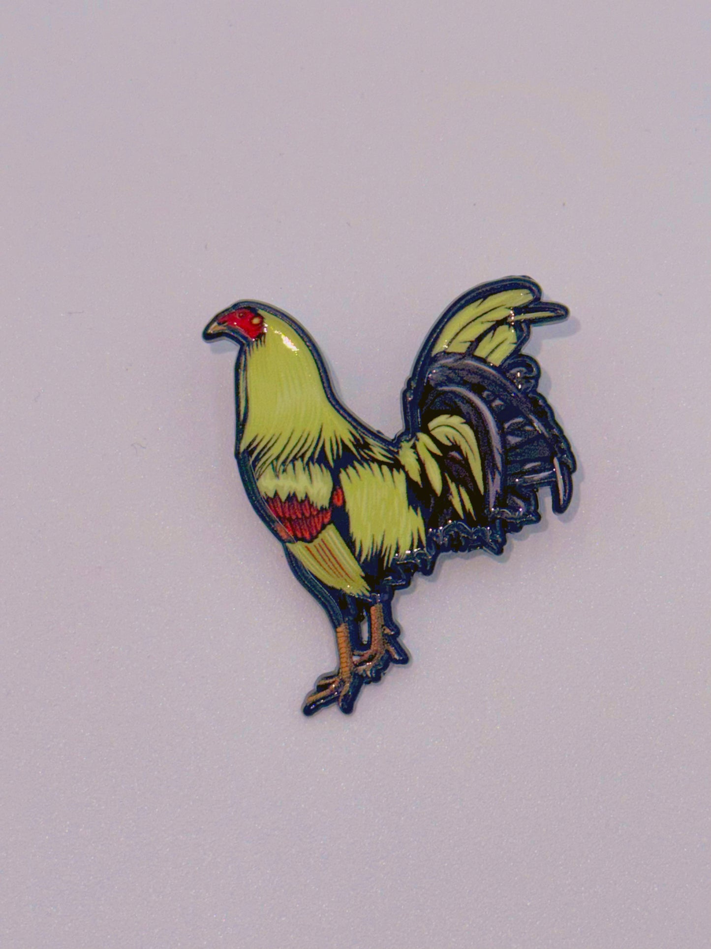 Pin gallo giro alimonado